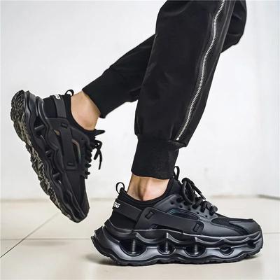 2026 New Thick Soled Height Increasing Sports Shoes, Fashionable Mesh Breathable Casual Shoes, Personalized Street Men's Shoes