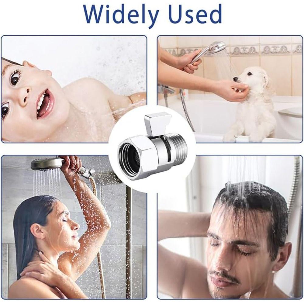 G1/2 Shower Flow Control Valve Brass Water Flow Control Valves New Diverter Valve Bidet Sprayer