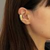 Minimalist Irregular Smooth Ear Clip for Women Wide C Shape Geometry Charm No Ear Hole Clip Earrings Punk Metal Jewelry Gifts