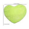Heart Shaped Rugs Soft Non Slip Doormat Washable Water Absorbent Rugs for Home Entrance Bathroom Shower Floor Decor