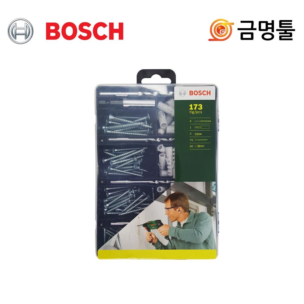 

Bosch 2607019511 Набор винтовых ножей, 173 шт., блок ножей с набором бит, набор бытовых инструментов