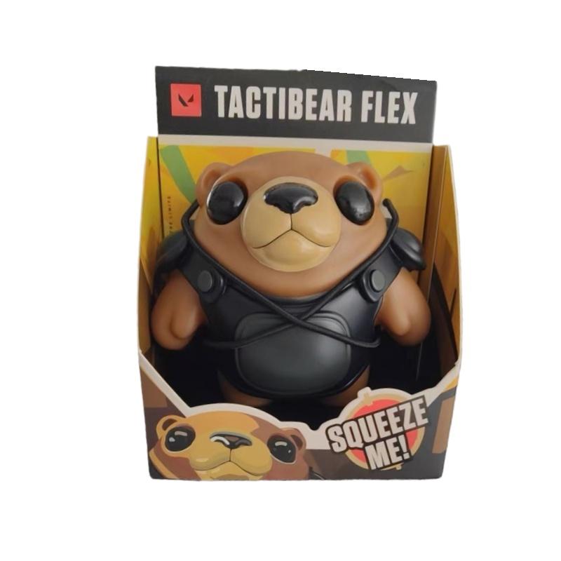 Official Valorant Tactibear Squishy Stress Relief Toy - Fidget Push Pop Game Character Novelty Gifts Toys In Stock in stock