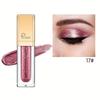 18 Colors Micro Glitter Liquid Eyeshadow, Brickstone Pearlescent Eyeshadow Liquid Waterproof Makeup Smokey Makeup Long Lasting Eyeshadow