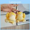 Adorable Plush Keychain Psyduck Cartoon Stuffed Animal Doll Backpack Hanger Gift