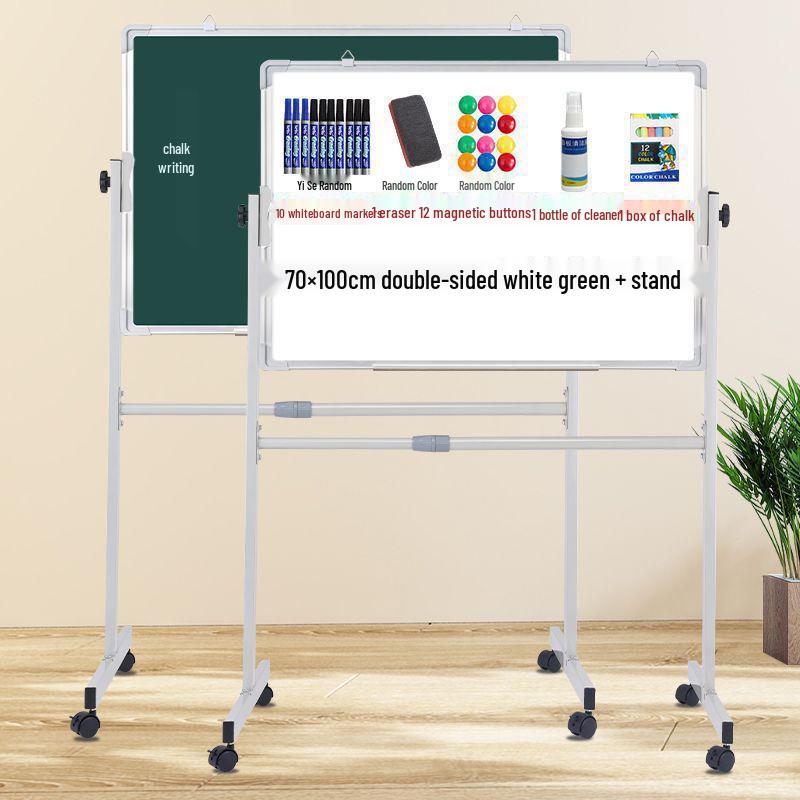 Mobiler zweiseitiger magnetischer Whiteboard-Ständer für Zuhause, Büro oder den Unterricht