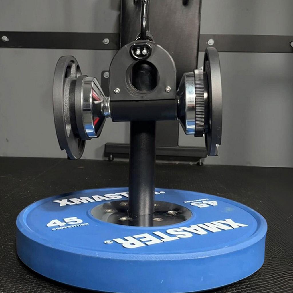 Barbell To Landmine Adapter Landmine Belt Squat T Bar Row Grip Attachment Barbell Clip for Weightlifting Easy To Install