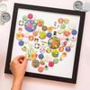 DIY Badge Sheets Button Blanks For Craft Fairs Customizable Badge Making Tools Button Maker Supplies Consistent Thickness
