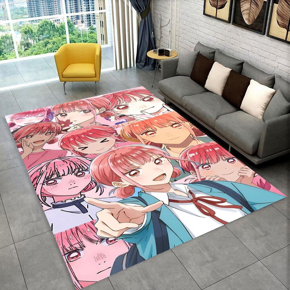 3D Cartoon Blue Box Ao No Hako Love Anime Hina Carpet Rug for Home Living Room Bedroom Sofa Doormat Decor,kid Non-slip Floor Mat