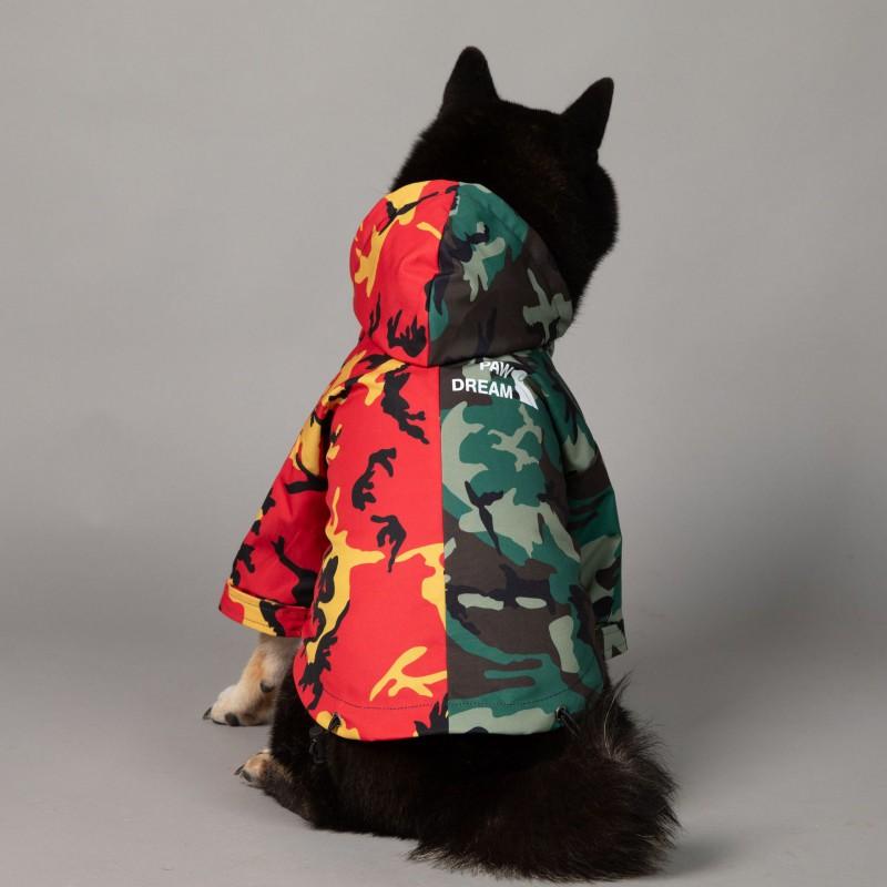 Waterproof Windproof Dog Raincoat Large Breeds Outdoor Pet Jacket Storm Coat