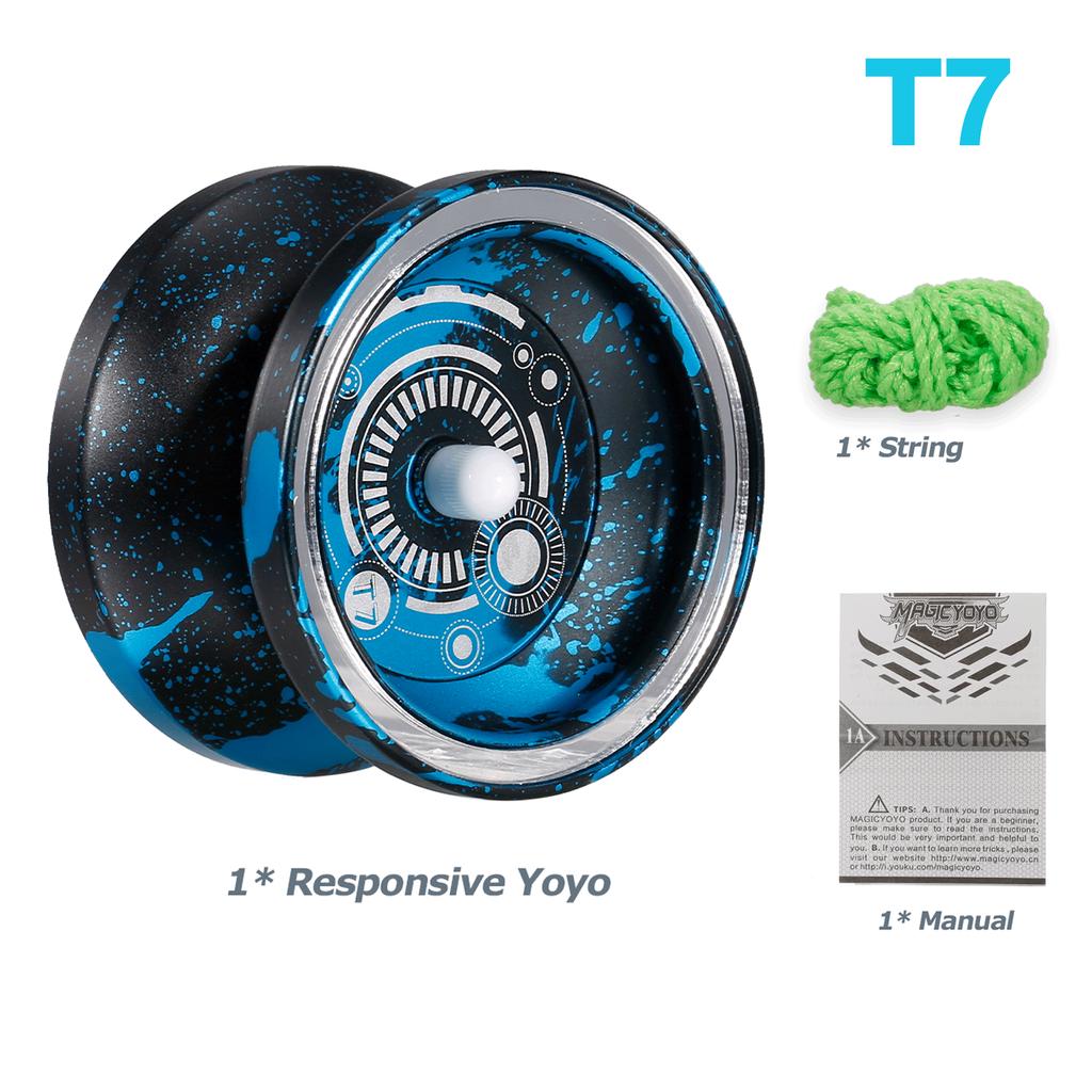 MAGICYOYO Y01/Y03/T7/D3 Professional Yoyo Alloy Unresponsive Yoyo  stainless KK bearing Yoyo Children Boys Toys classic toy