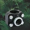 20/25/32MM PE Pipe Water Splitter 1PC 1/2'' Female Thread Pipe Clamp Connector for Outdoor Patio Lawn Watering Use