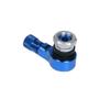 Zinc Zinc Alloy CNC 90 Degree Angle Valve Adaptor Motorcycle Gas Nozzle Extension Valve Stem Tyre Valve