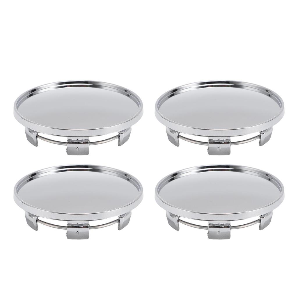 4pcs Wheel Center Caps Excellent Sealing Exquisite ABS Snap On Wheel Center Hub Cap Cover 69mm Outer Diameter for