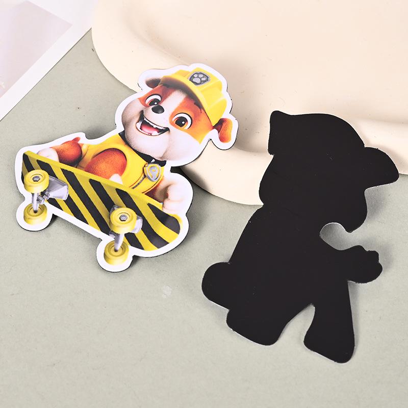Creative City Anime Cartoon Acrylic Fridge Magnets: Custom DIY Soft Cultural Art.