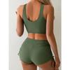 2025 European and American New Bikini Women Sexy Split Swimsuit High-Waist Swimsuit Set