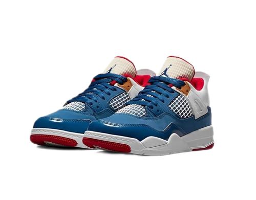 

Air Jordan 4 Retro Low Messy Room GS DR6953-400 EU 28 синий