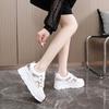 Platform Sandals Women's 2025New Summer Fashion Hollow Out Casual Shoes White Height Increased Non-slip Flats Sandalias De Mujer