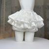 Sweet Casual Elastic Waist New Short Skirt Women Summer Chic White Ruffle Cake Skirts  Female Fashion Pretty 2025 Princess Skirt