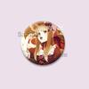 Cute Anime Spice and Wolf Enamel Badges Cartoon Manga Brooches for Backpacks Clothing Jewelry Accessories Circular Lapel Pins