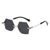 Geometric Polygon Sunglasses For Men With Uv400 Protection Stylish Outdoor Fashion Accessory