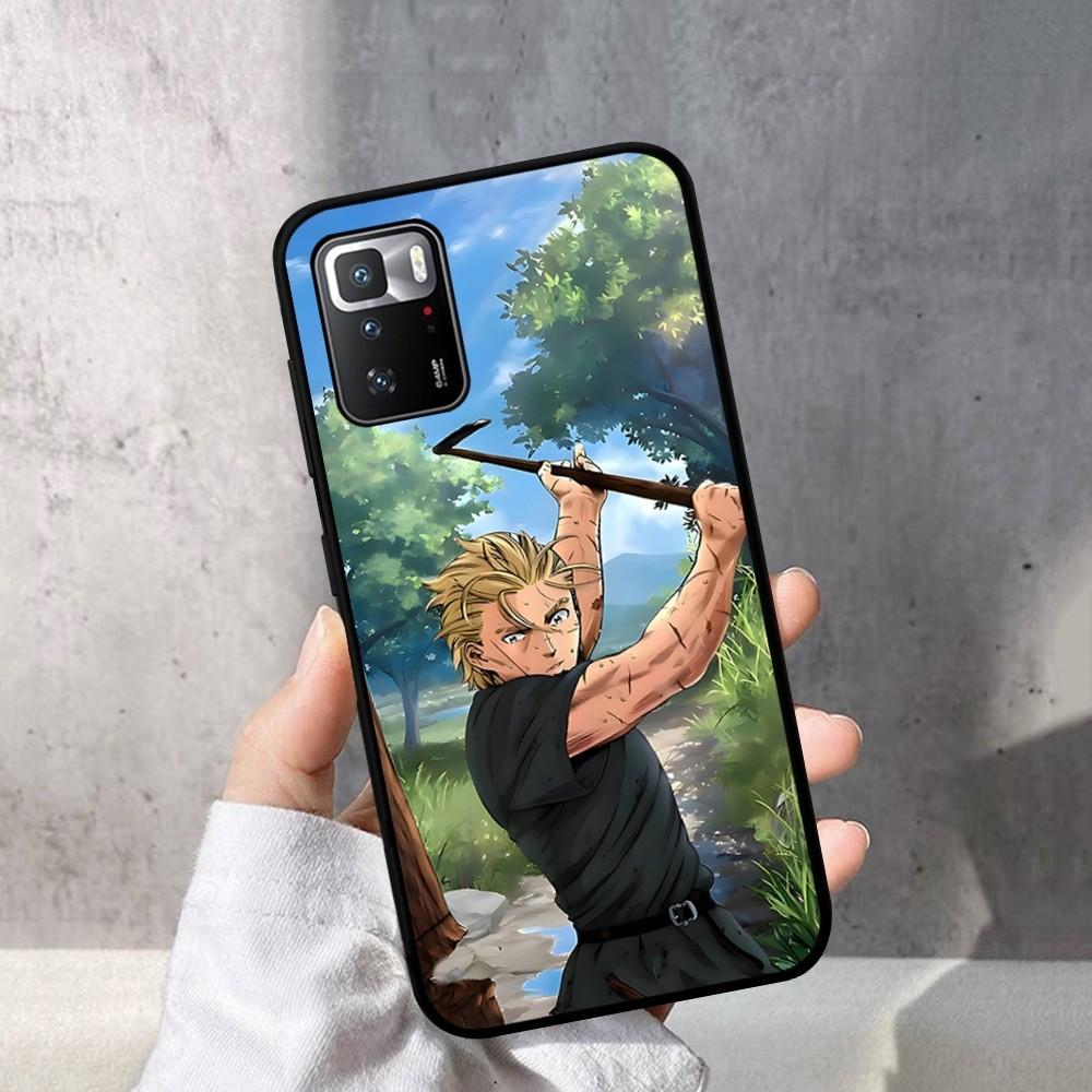 V-Vinland Saga Anime Phone Case For Redmi Note 4 X 5 A 6 7 8 T 9 9S 10 11 11S 11Epro Poco M3 Pro