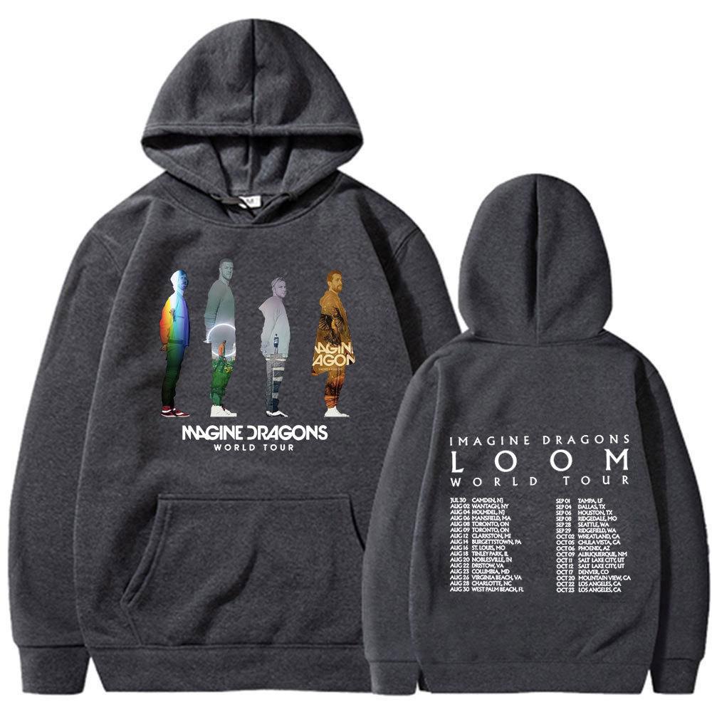 Imagine Dragons Loom World Tour  Hoodies Hip Hop Rock