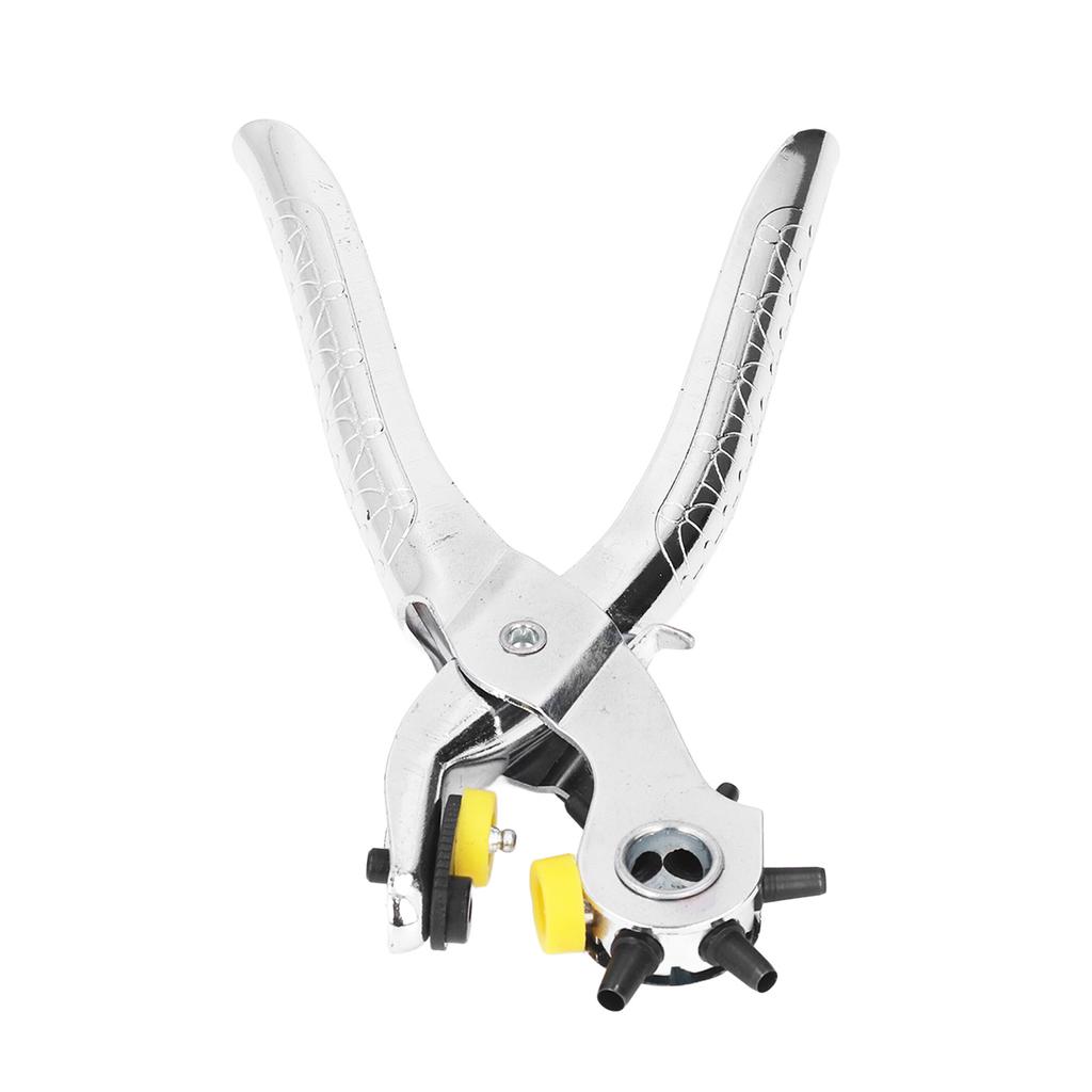 Perforatore per fori per cintura da 8 pollici Acciaio Inossidabile Robusto Durevole Design Ergonomico Risparmio di Sforzo Trattamento Termico Perforatore per fori in Pelle