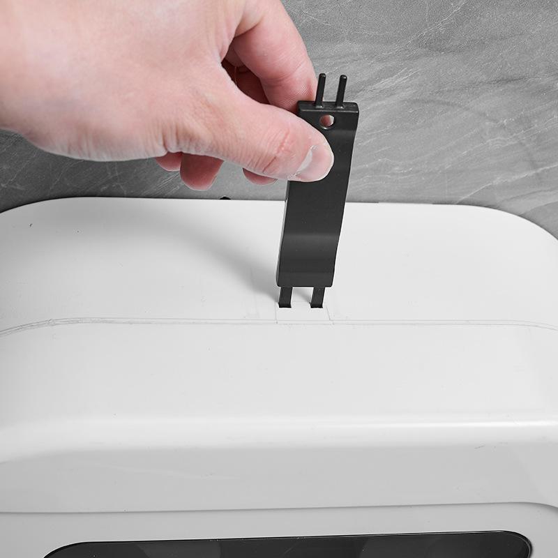Toilet Tissue Holder Small Double Roll Tissue Box Wall Mounted Paper Holder Waterproof Accessories for Bathroom Paper Towel