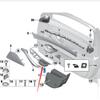 51417225877 Gray 7-Piece Set for BMW 5 Series F18 Door Armrests & Lift Switches
