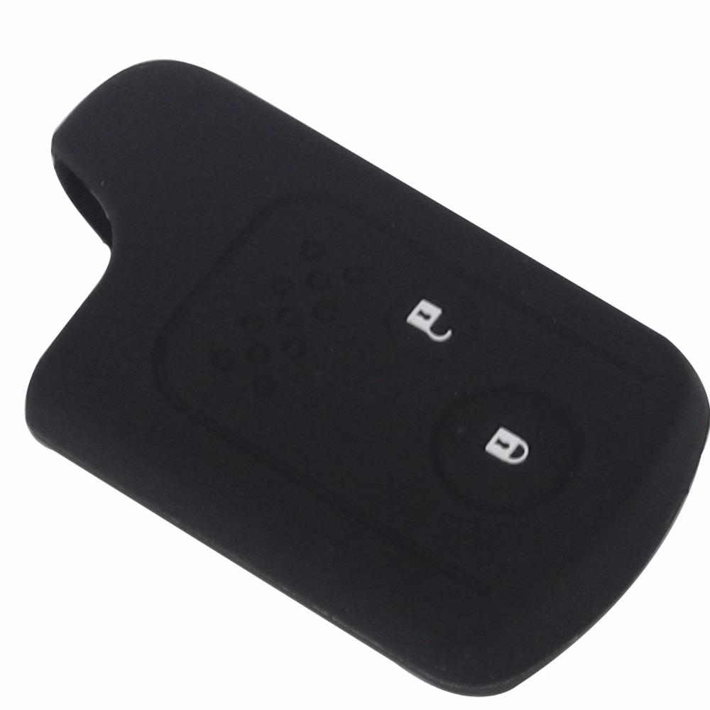 jingyuqin 2 Buttons Remote Silicone Car-Styling Key Cover Case For Honda Accord Fit Crv Civic 2006 2011 2013 2014 2015