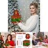 Christmas Themed Bell Pattern Paper Surprise Box For Holiday Parties And Celebrations