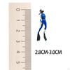 1/64 Action Figurines People Collectibles Sand Table Ornament Miniature Hand Painted
