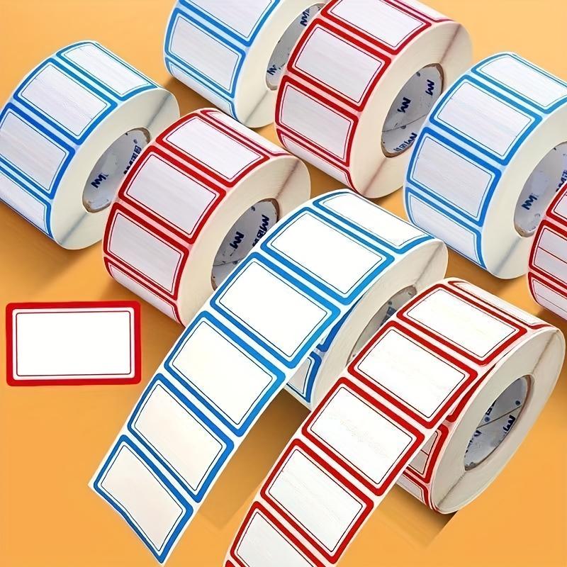 1000pcs Premium Freezer Labels – Waterproof & Oil-Resistant for Fridge & Kitchen Food Container, Jar Organization Stickers