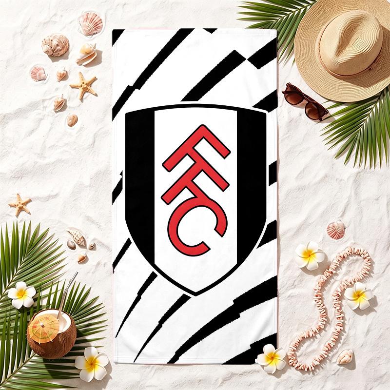 Fulham Fc (28) Soft Beach Towel Stylish Beach Pool Towel for Summer Seaside Vacation Travel