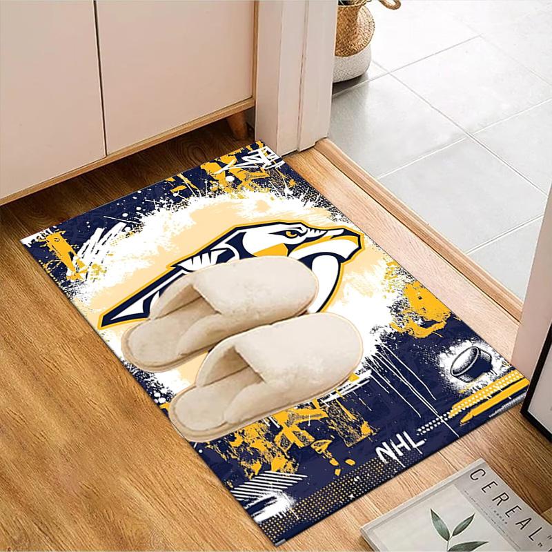 St. Louis Hockey Floor Mat for Living Room, Game Rooms, Office, Bedroom, Office Floor Mat Playful Design, Christmas Fan Gifts