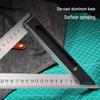 Deli Aluminum Die-Cast Triangle Ruler