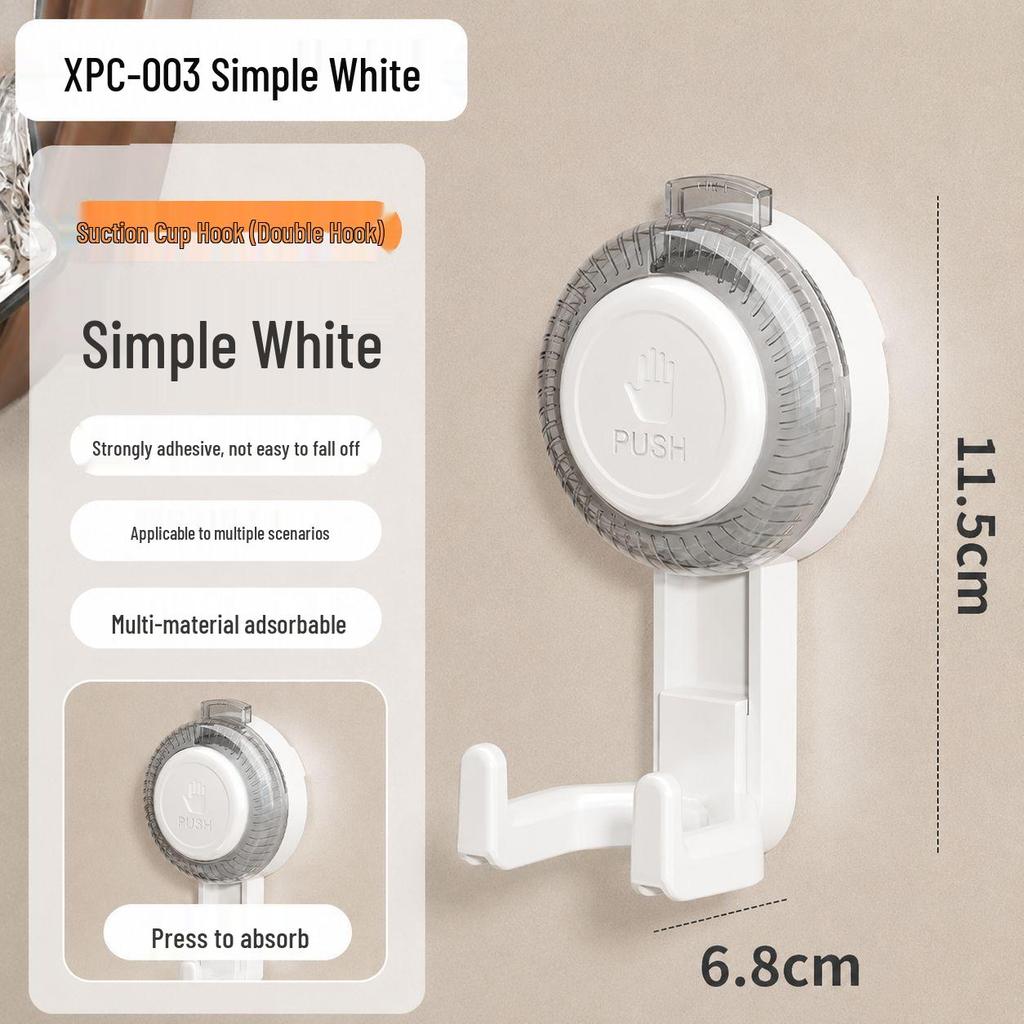 Kitchen Suction Cup No-Drill Wall-Mounted Spice Rack
