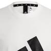 Adidas Round Neck Pullover Slim Fit Short Sleeve T-Shirt Men Tops White GR4111