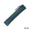 AIGUONIU Genuine Vintage Crazy Horse Leather Zipper Pen Pouch Retro Style Creative School Stationery Pencil Bag
