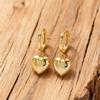 Earrings for Women, P031 Elegant Heart Shaped Earrings