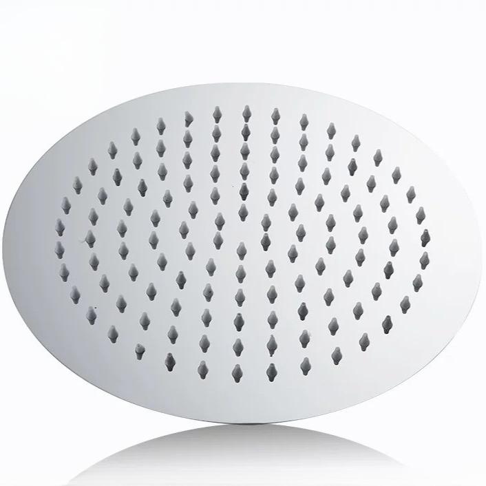 Stainless Steel Ultra-Thin Waterfall Shower Head 10/8/6 Inch High Quality Rainfall ShowerHead Square/Round Household Top Sprayer