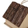 ON Large Bird House Wood Wooden Hanging Standing Birdhouse Outdoor Garden Decor