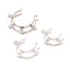 1Pc Stainless Steel Standard Ground Mouth Clip Caliber 14#19#24#29#34#45# Laboratory Clamp Heat Resisting Ground Clip Adapter