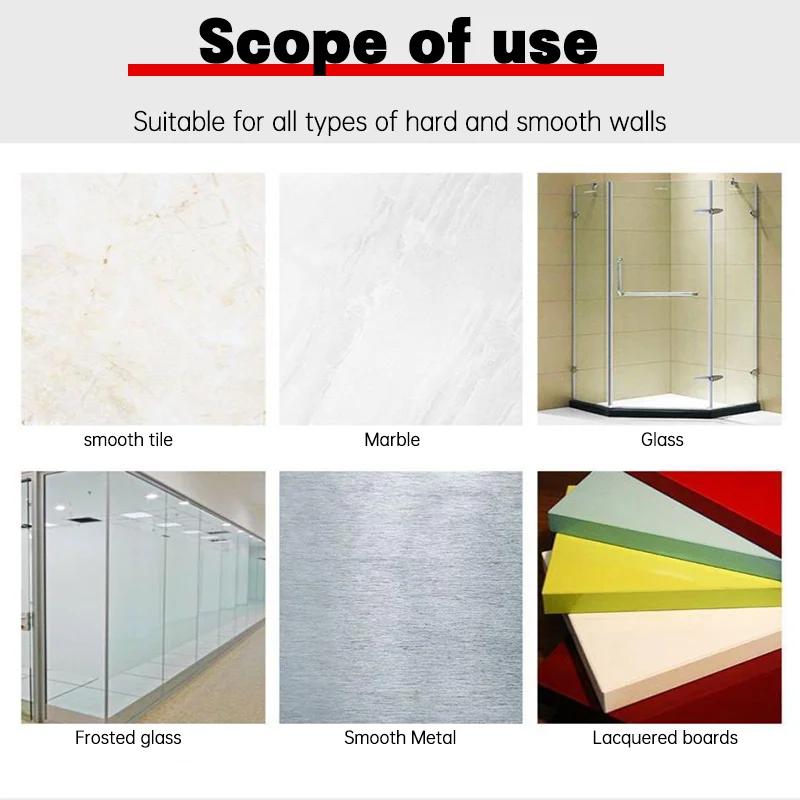 5-100pcs Self-Adhesive Small Wall Hooks Transparent Wall Hooks for Kitchen and Bath Heavy Duty Waterproof Reusable Stickers