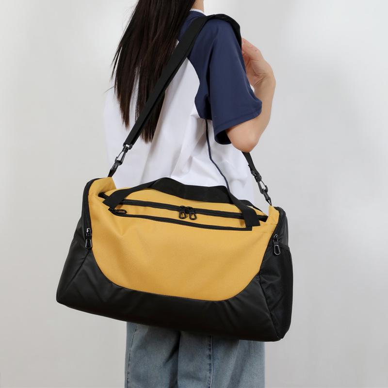Hongya Arthur Men's Trendy Travel Bag - Large Capacity, Custom Logo, Sports/Fitness, Wet/Dry Separation, Basketball/Swimming.