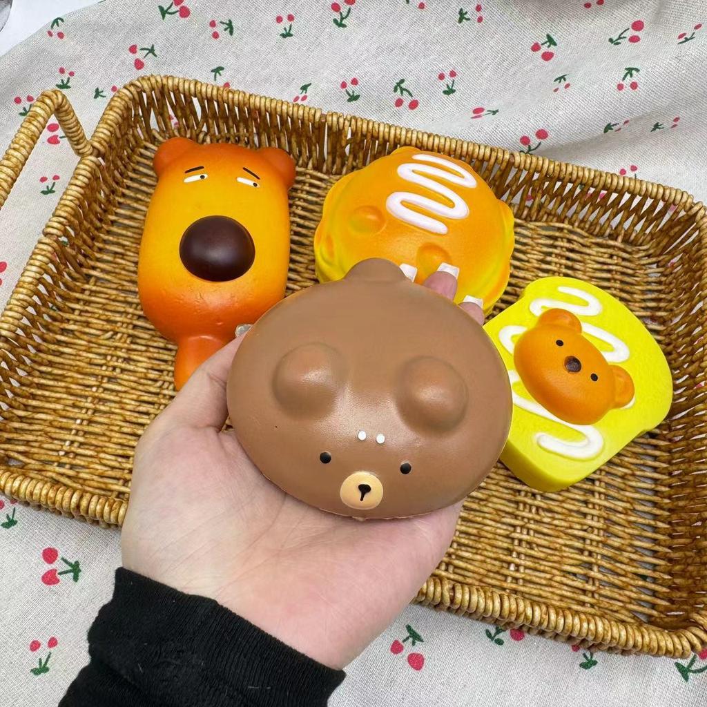 Squishy Slow Rebound Cute Girl Scented Venting Toy - Bread Cake Simulation