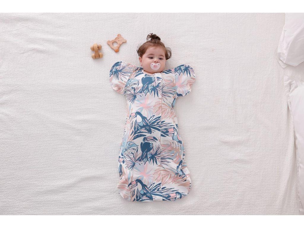 Pătură și sac de dormit multifuncțional pentru nou-născut cu mâneci detașabile