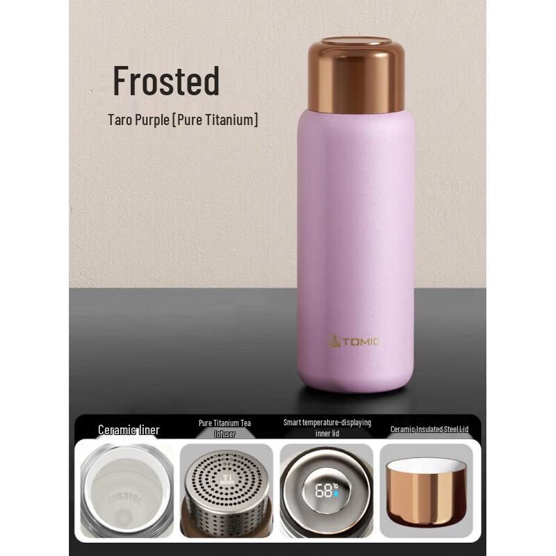 TOMIC Portable Tea Infuser Thermos Mug