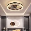 20 Inchs Adjustable Brightness LED Ceiling Fan Lamp DC Motor Ceiling Fan With Light Living Room Luxury Style Ceiling Fan