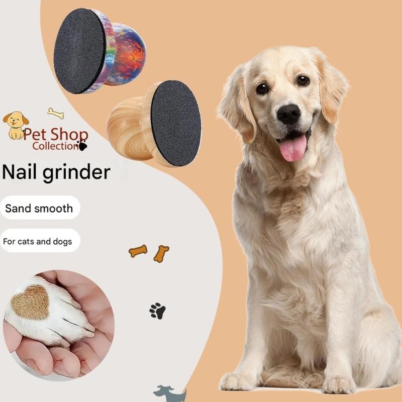 Portable Pet Nail Care Tool Detachable Wooden Nail Grinders Easy Cleaning For Busy Pet Owners And Groomers